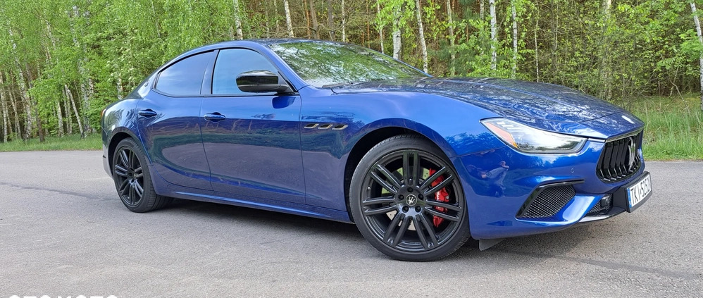 Maserati Ghibli cena 299000 przebieg: 16100, rok produkcji 2021 z Pasłęk małe 742